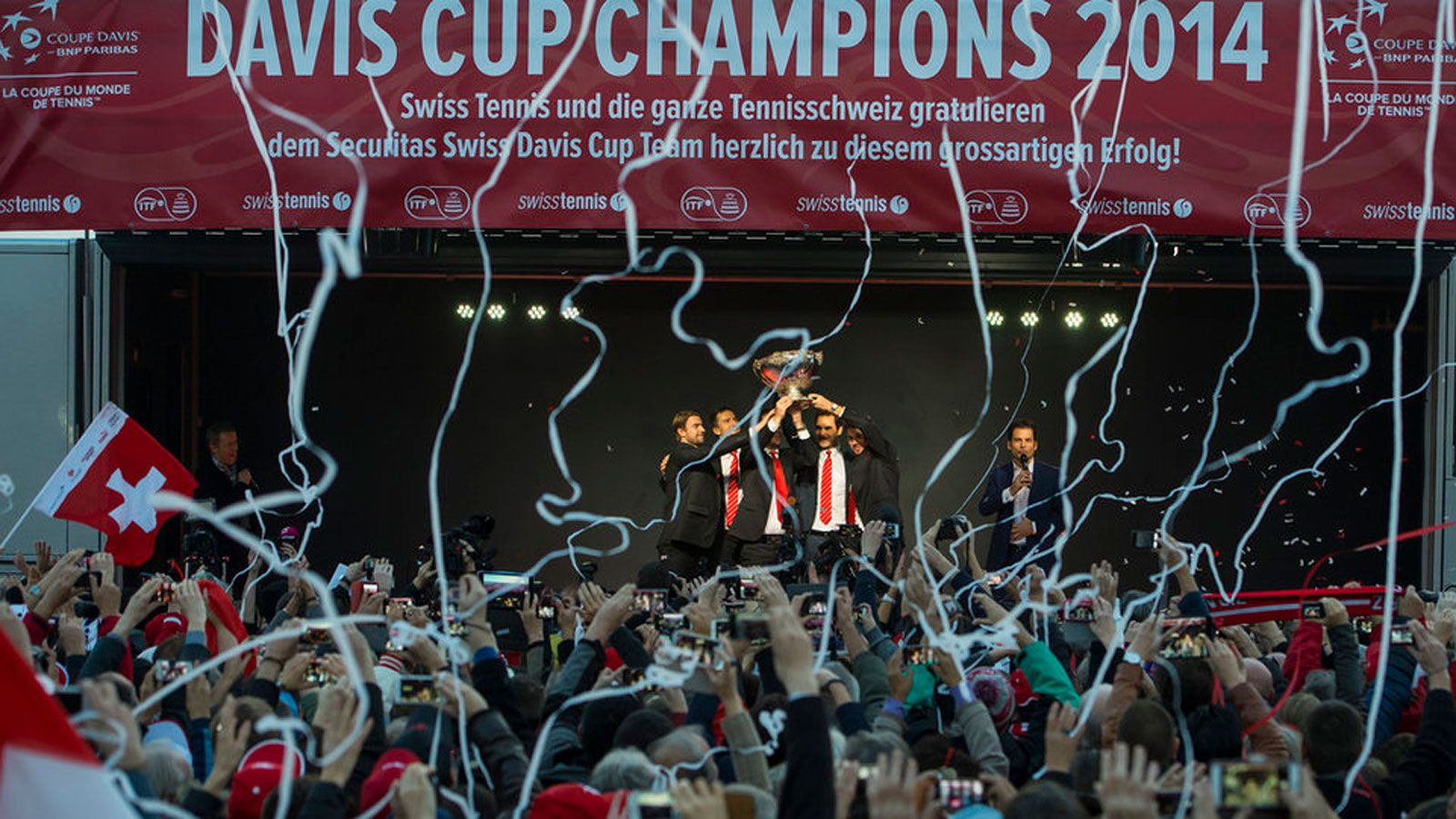 Recibimiento a Suiza en Lausana