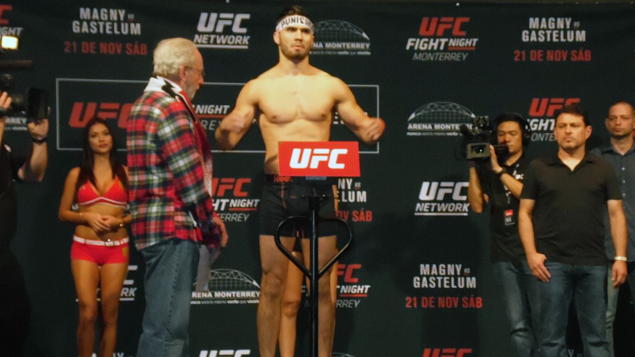 Ceremonia del pesaje: UFC Monterrey