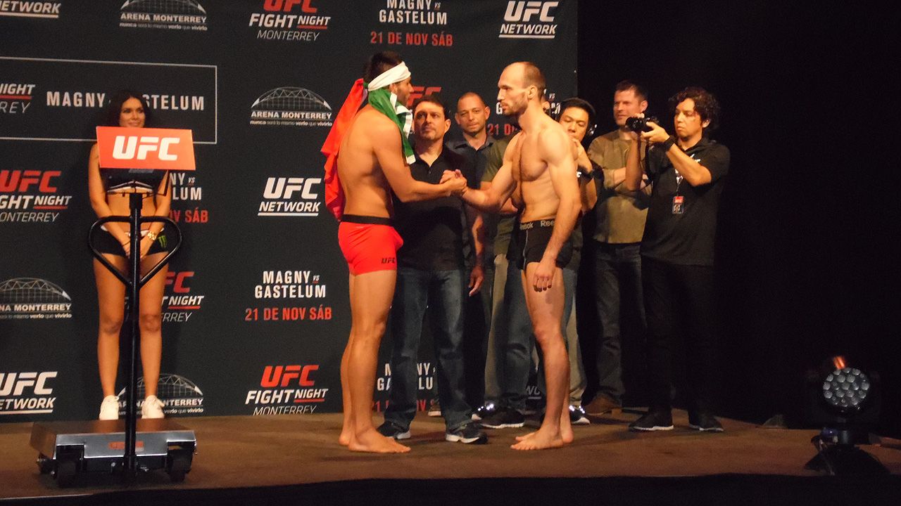Ceremonia del pesaje: UFC Monterrey