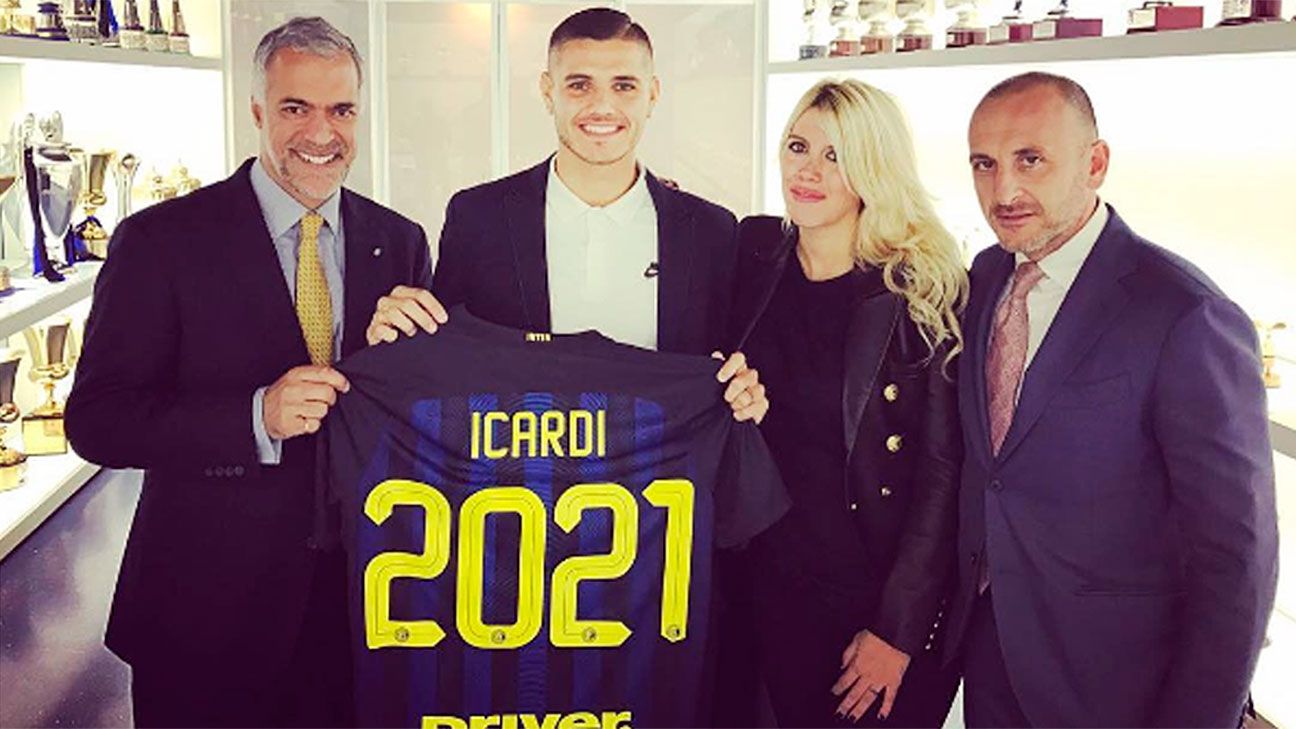 Wanda Nara confía en que Icardi renovará