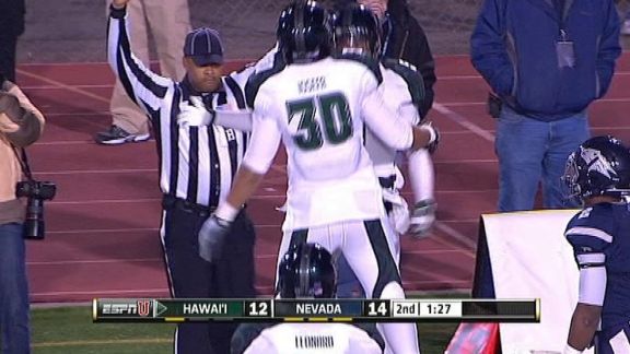 Nevada Vs Hawaii Highlight Espn Video 8781