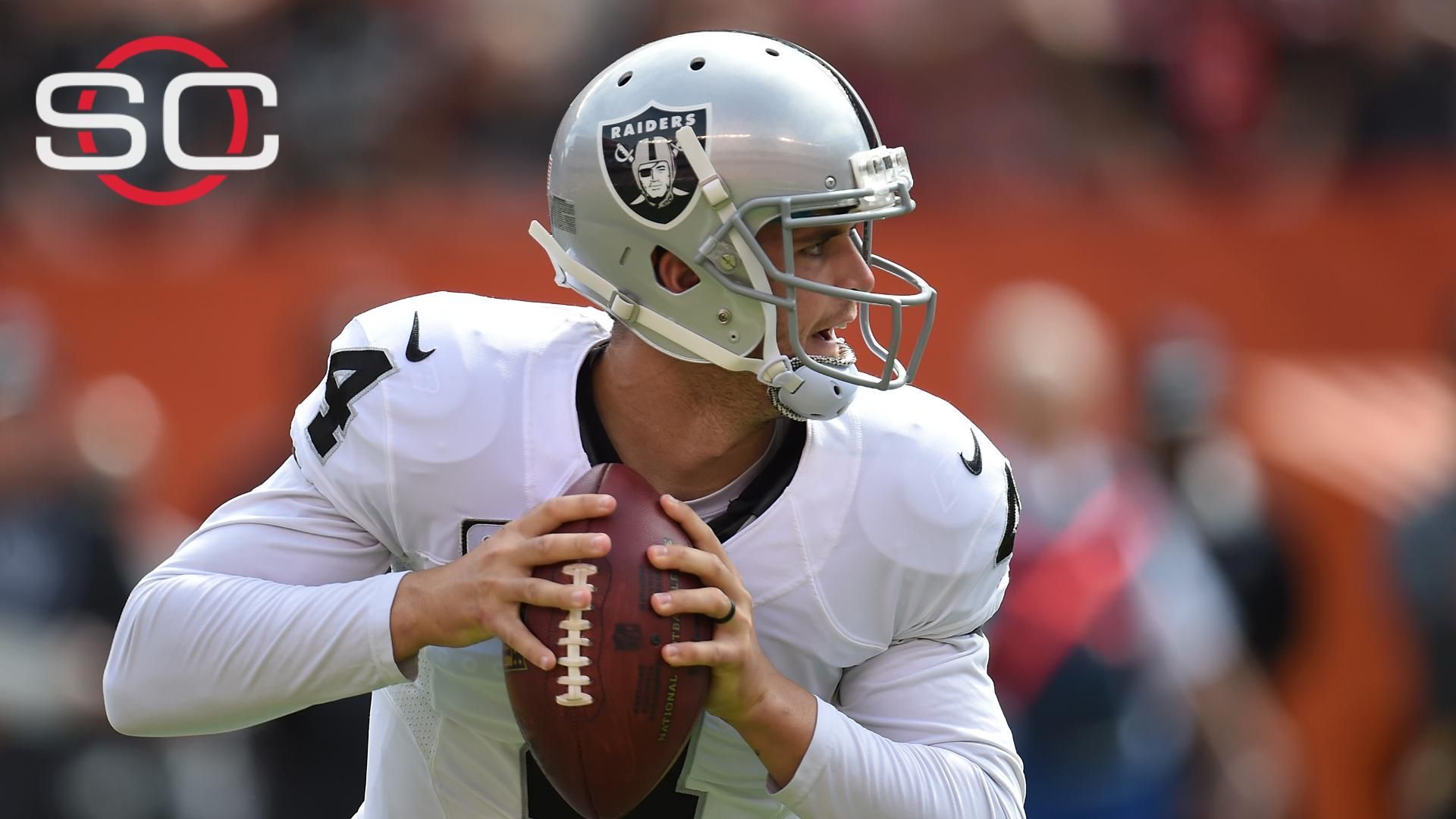 Derek Carr still available in many fantasy leagues ESPN Video