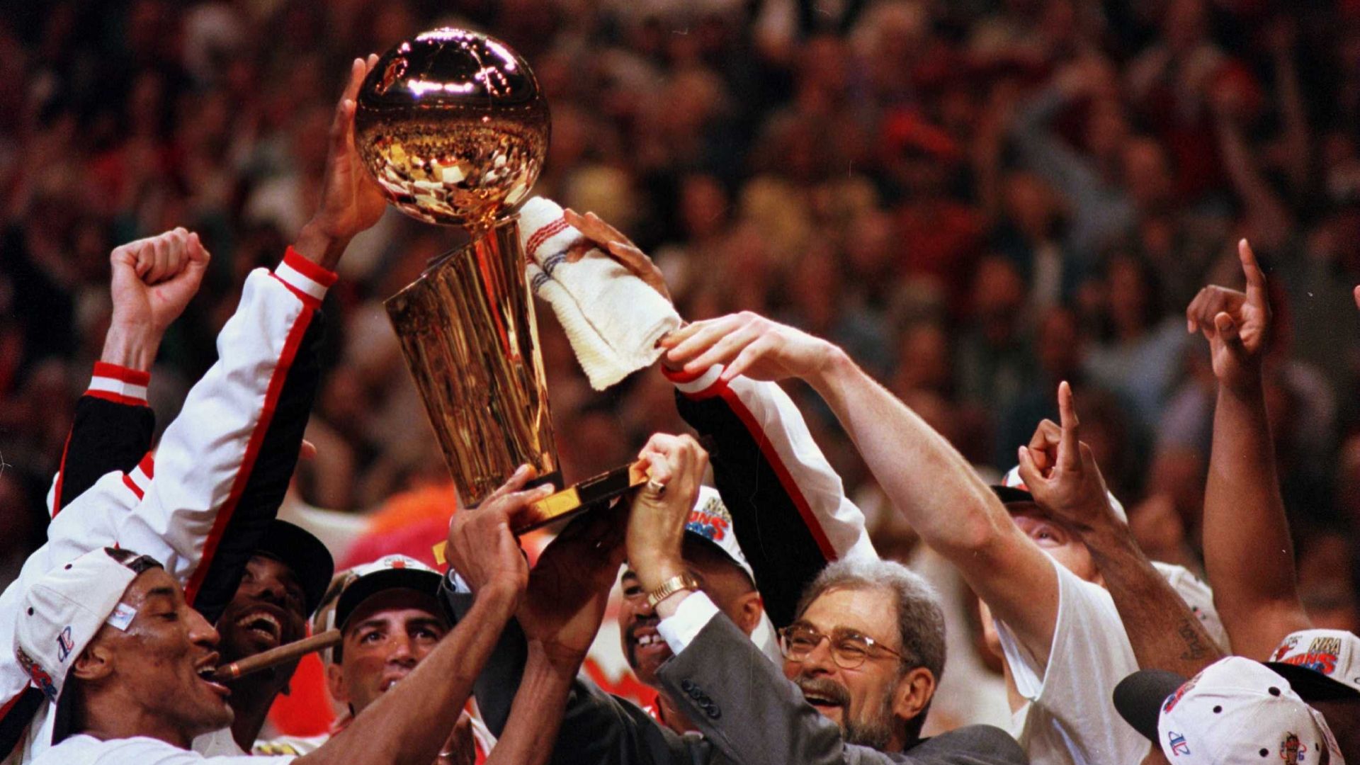 20th anniversary of 7210 Bulls title win ESPN Video