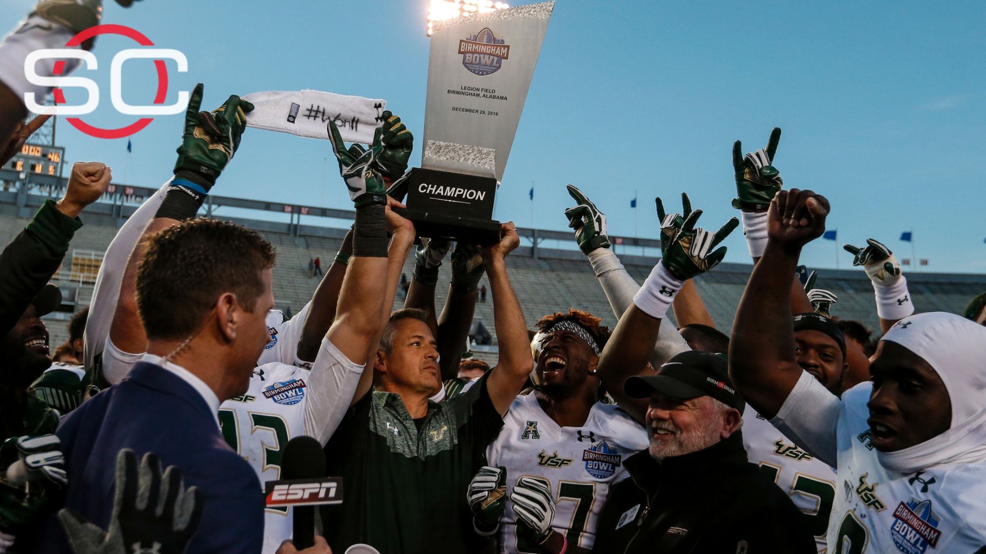 USF prevails in OT to win Birmingham Bowl ESPN Video