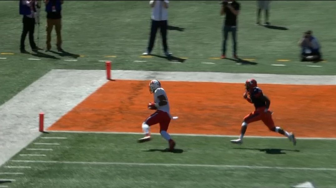 Ball State scores on playaction pass ESPN Video