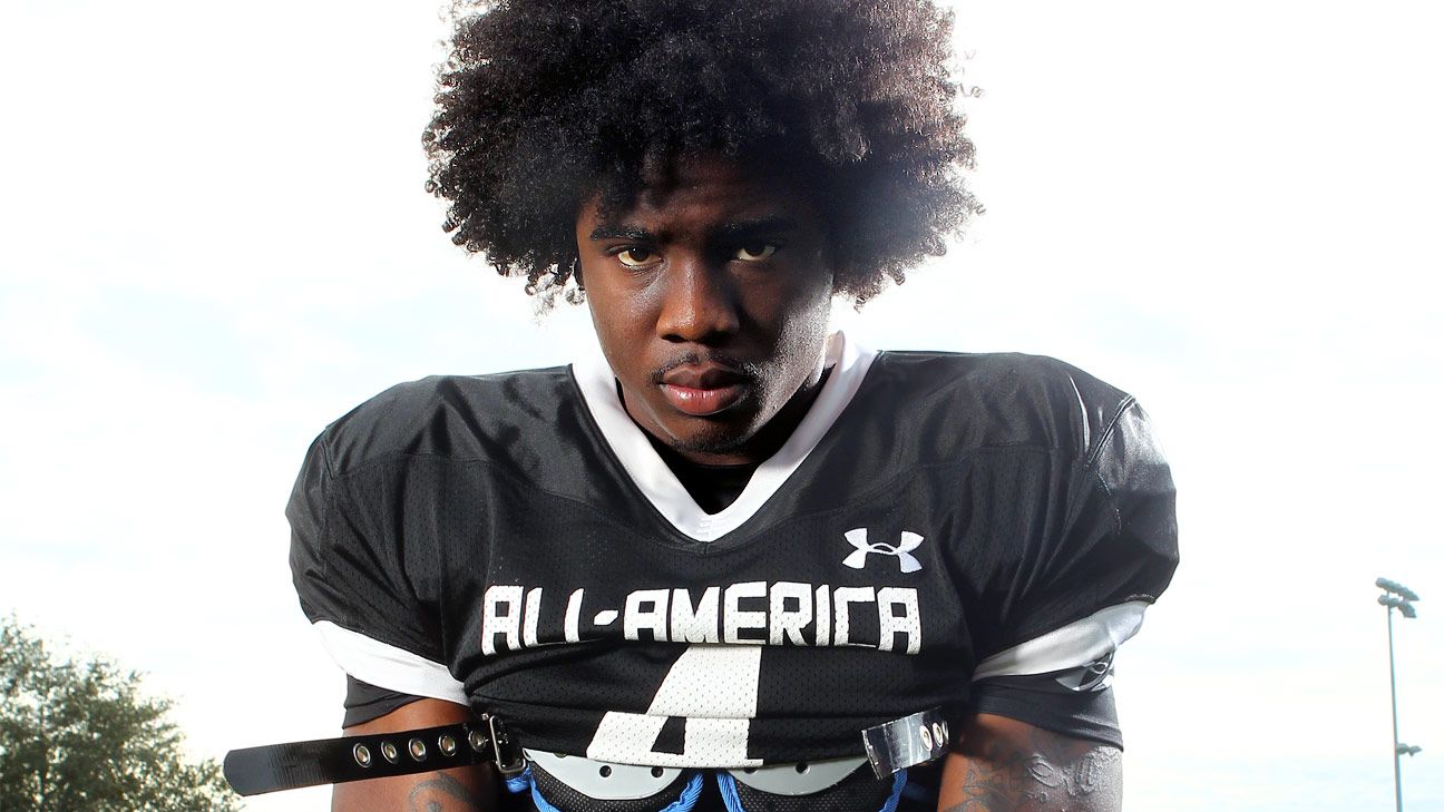 Top football recruit Tony Brown excels in face of adversity