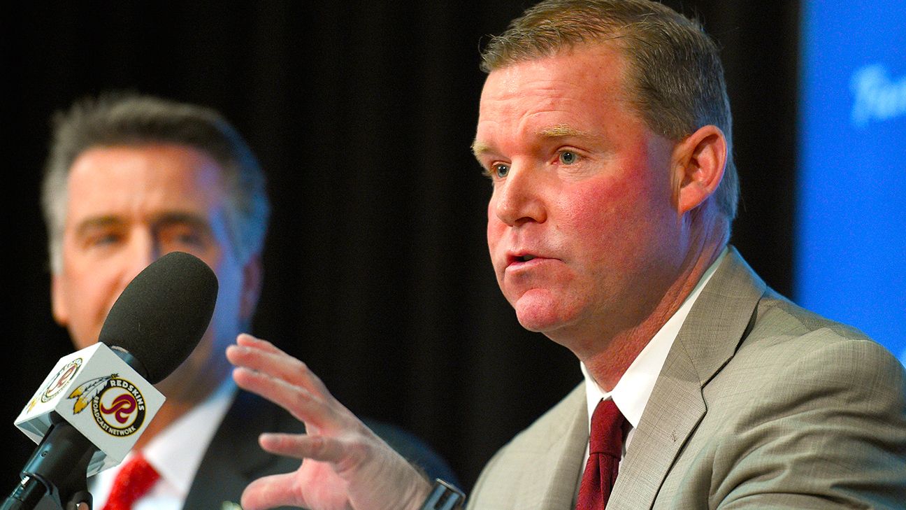 Source: Skins GM not at HQ for free agency