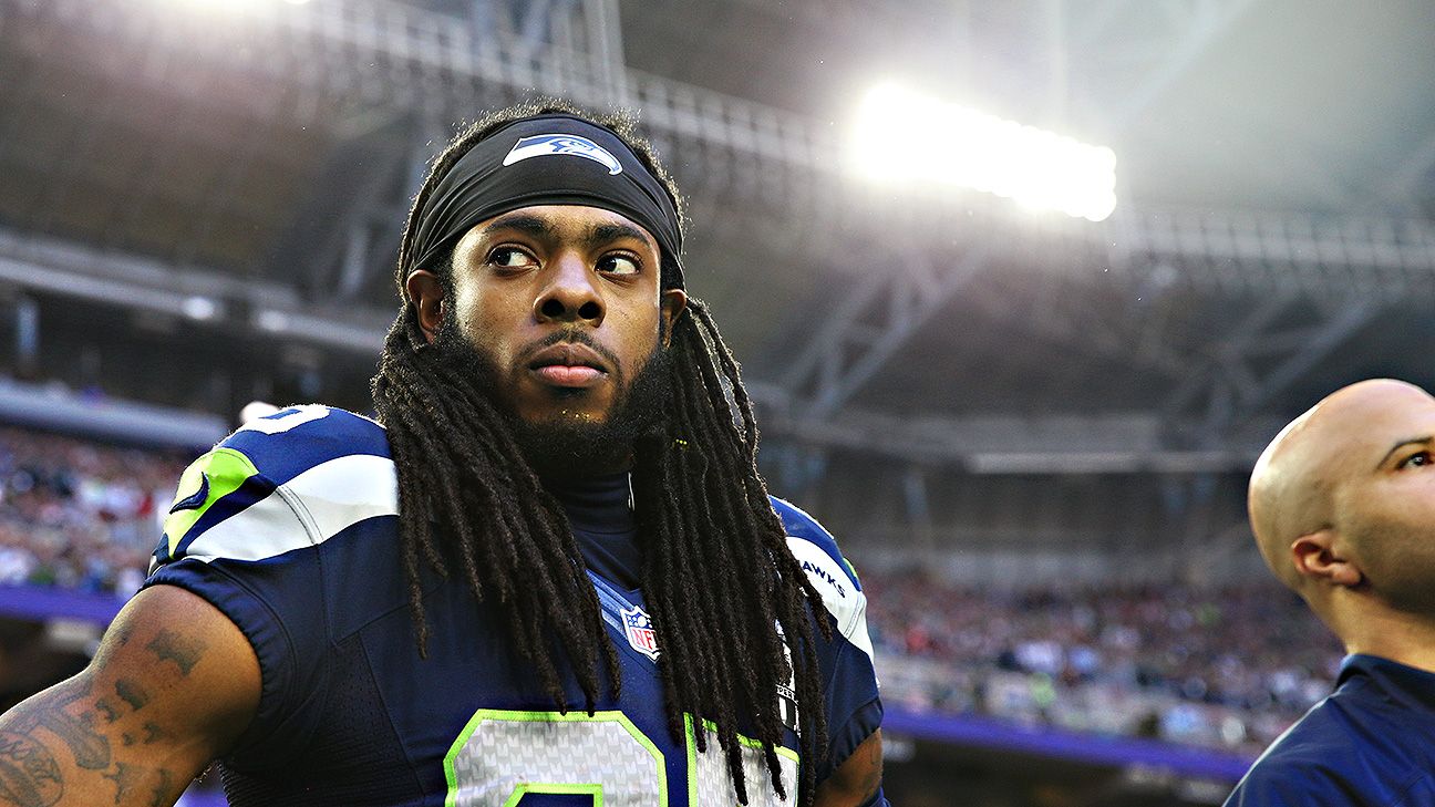 Seattle Seahawks CB Richard Sherman protests shootings by not taking questions at press conference