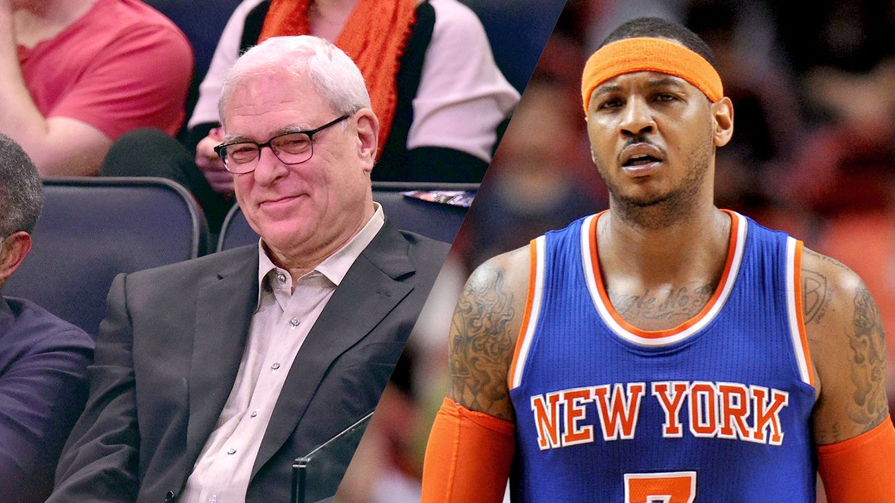 End Appears Near For Phil Jackson-carmelo Anthony Relationship, And That's Sad