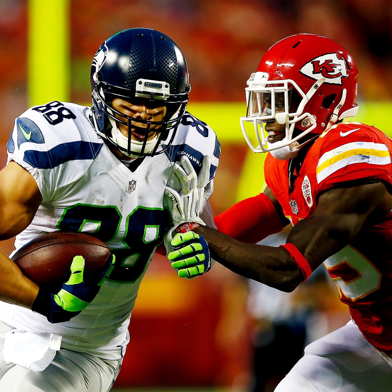 Seahawks' Graham: Not frustrated with new role