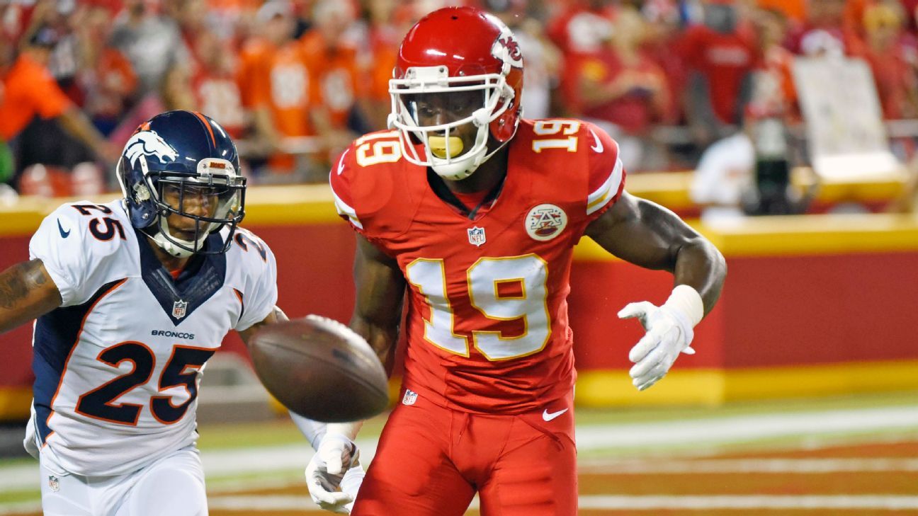 Kansas City Chiefs' wide receivers struggling to produce again Kansas