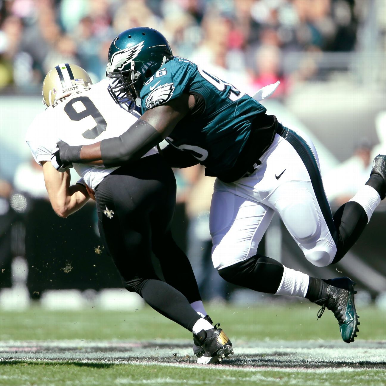 Saints' offense keeps heading backward in ugly loss to Eagles