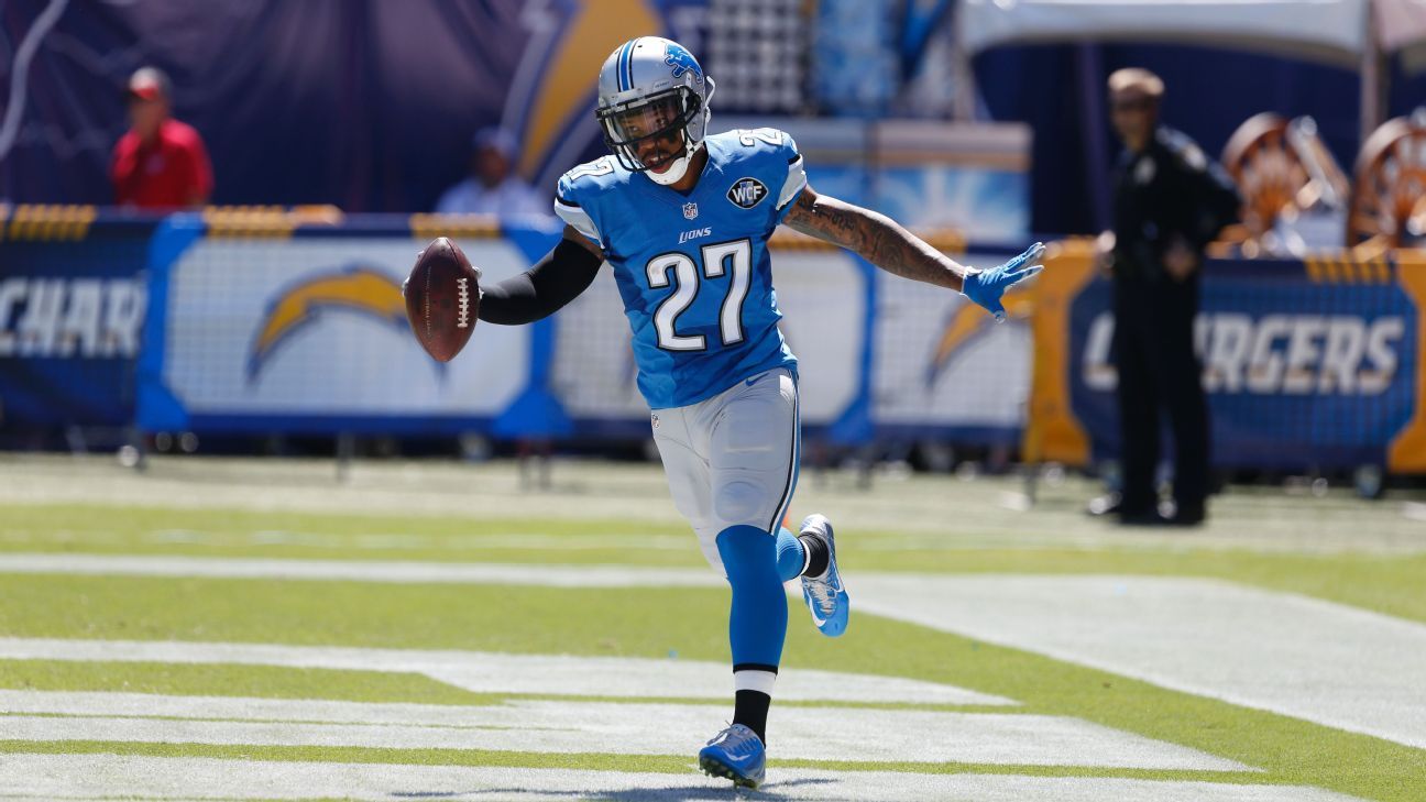 Lions' Quin out after injuring ankle vs. Eagles