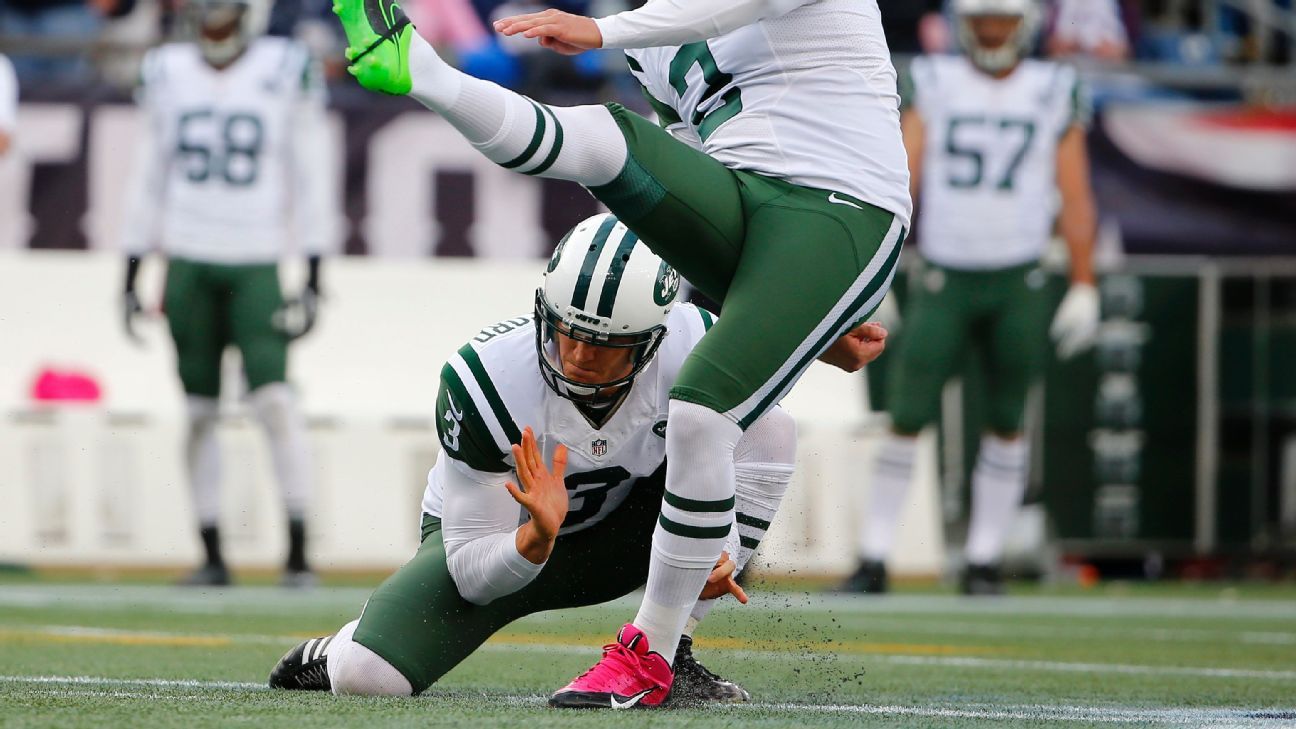 Punter Steve Weatherford cut by Jets, makes $51,000 for one day