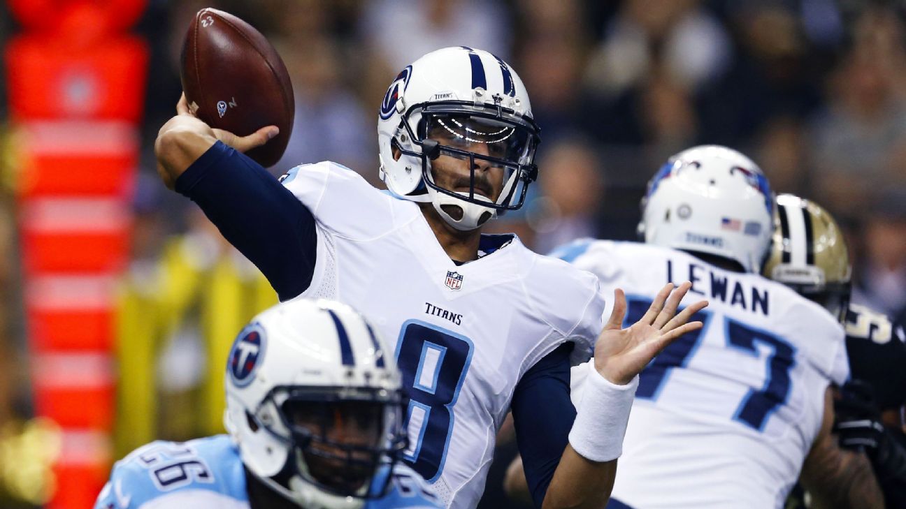 Marcus Mariota, Titans find 17 points early in quarterback's return