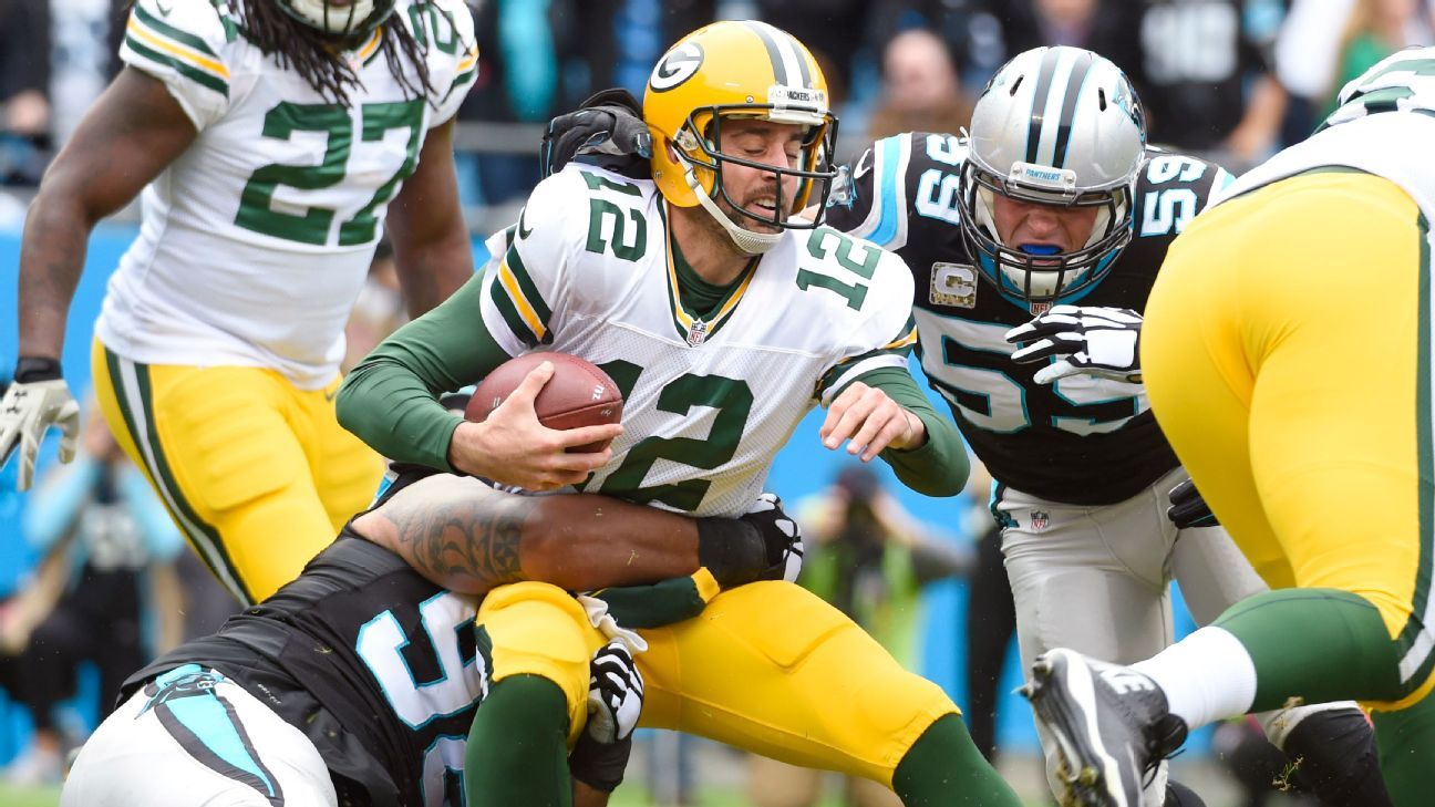 Packers' struggles on offense continue in loss to unbeaten Panthers
