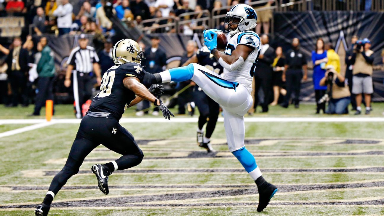 Sloppy Panthers remain unbeaten thanks to five Cam Newton TD passes