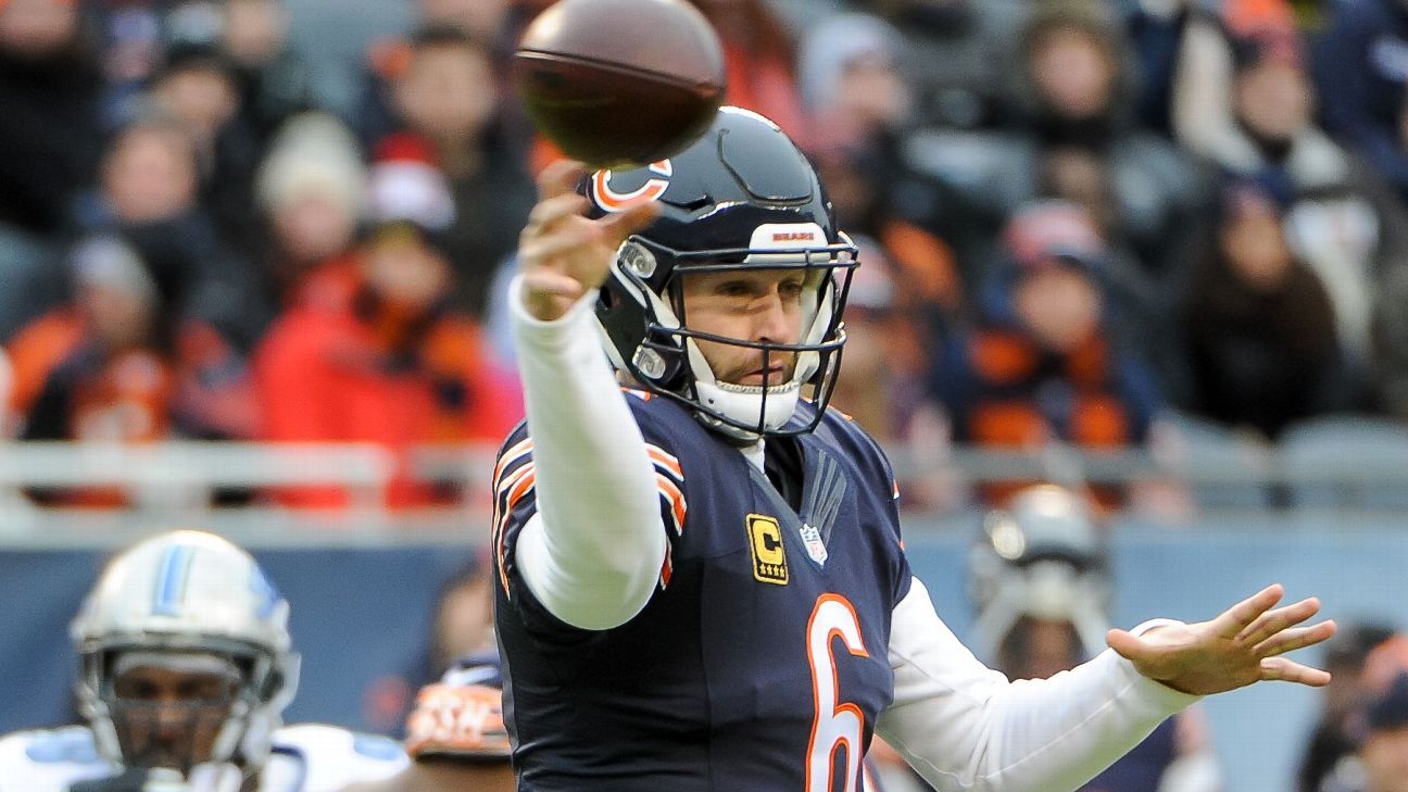Bears coach gets more positive on QB Cutler