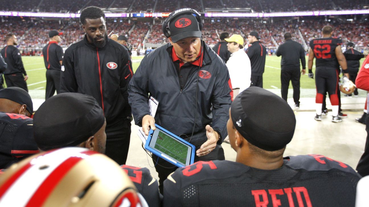 Sources: 49ers can Mangini, add Modkins as OC