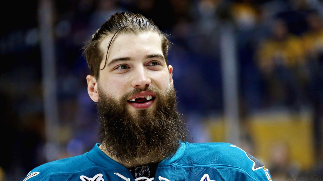 NHL San Jose Sharks' Brent Burns is keeping his life interesting