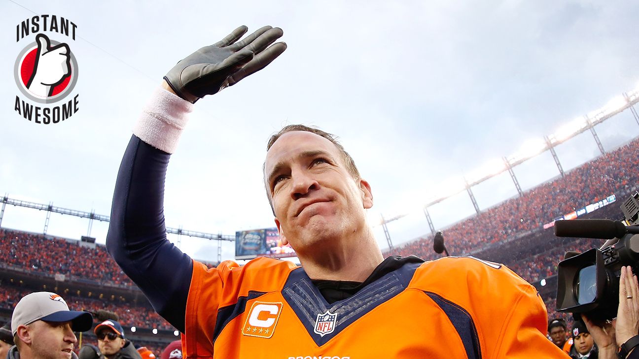 Sports world salutes retiring Peyton Manning