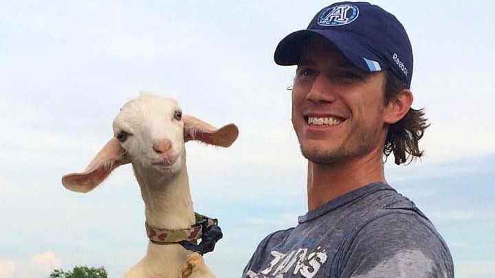 Panthers punter Swayze Waters likes goats, will try not to be one