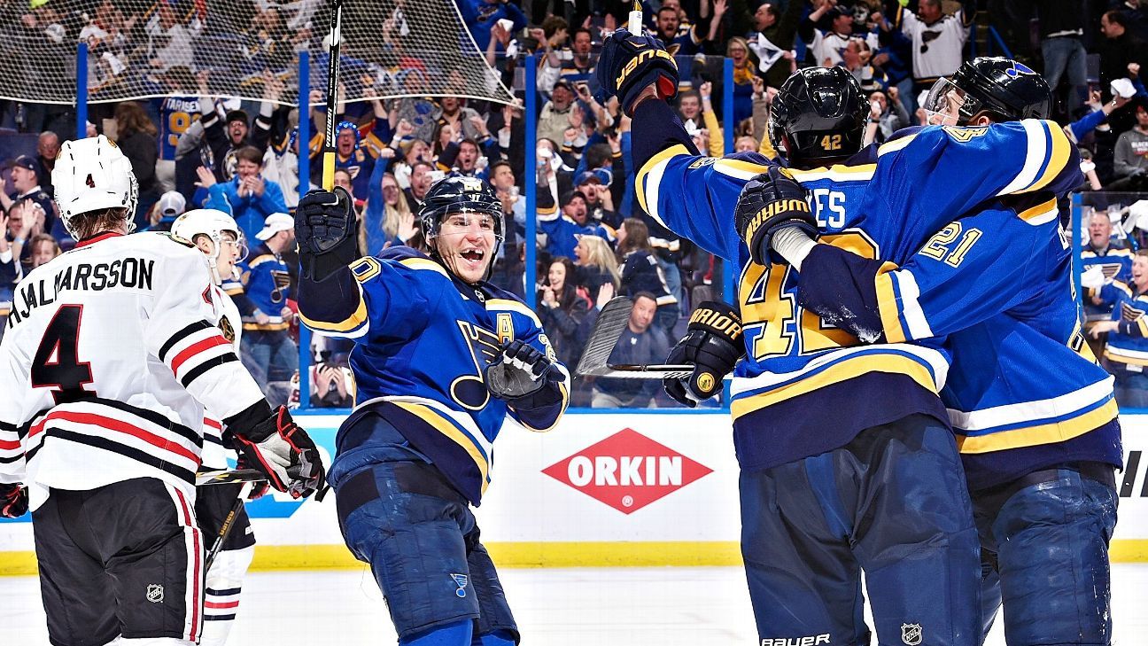 NHL - 2016 Stanley Cup playoffs - Pressure off St. Louis Blues after Game 1 win