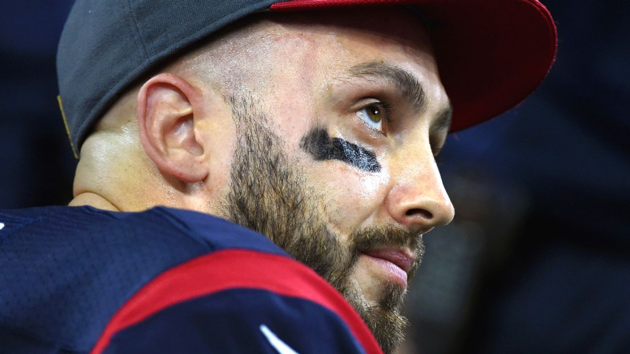 Brian Hoyer's departure rounds out the Texans' quarterback position
