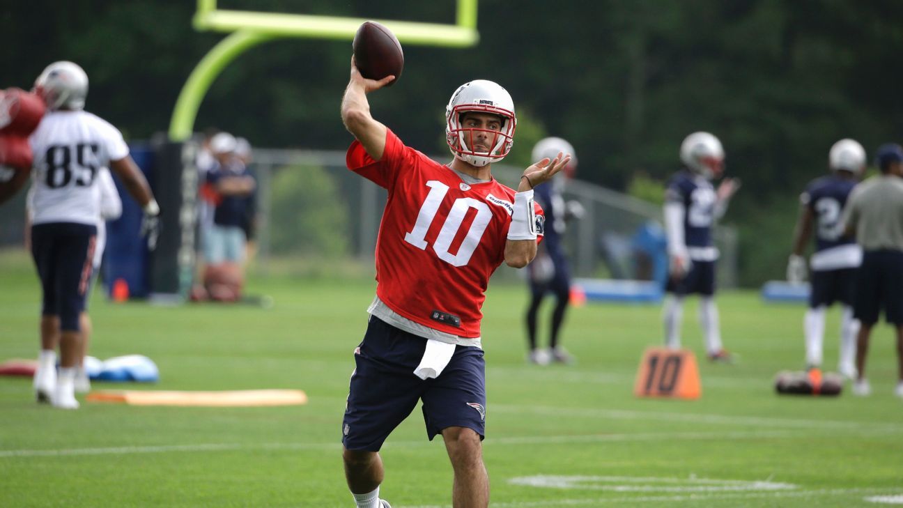 Belichick: Priority now is to get Garoppolo ready