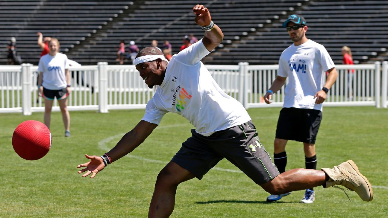 Cam Newton 'hurt deeply' by woman with Broncos cellphone cover at his fundraiser