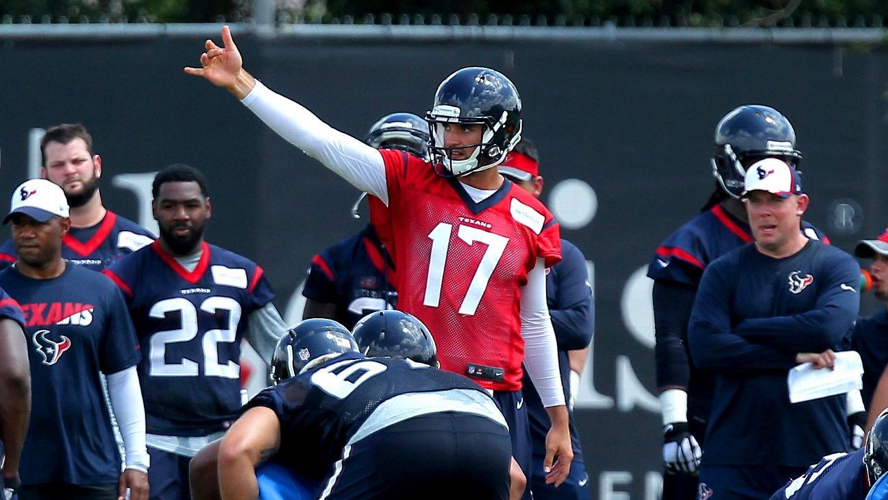 As Texans' summer break starts, Brock Osweiler has homework