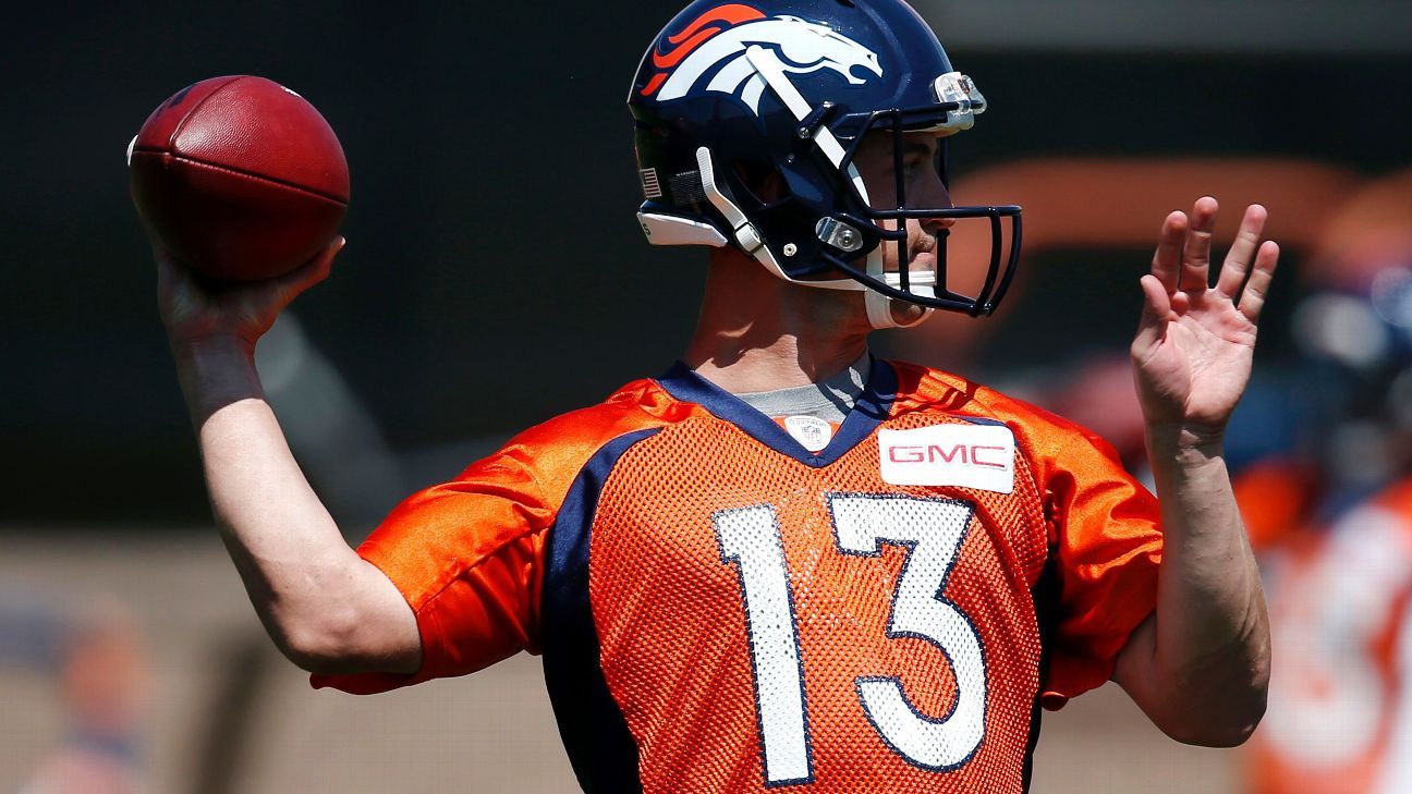 Trevor Siemian in Broncos' starting QB mix, which is good enough for him