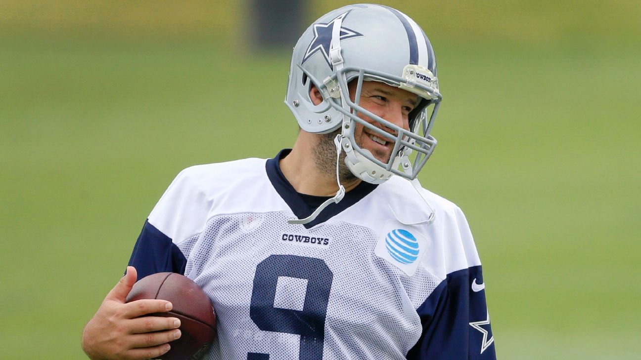 Tony Romo makes teen's wish come true at camp