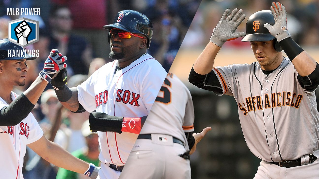 MLB Ranking the MLB teams through 15 weeks