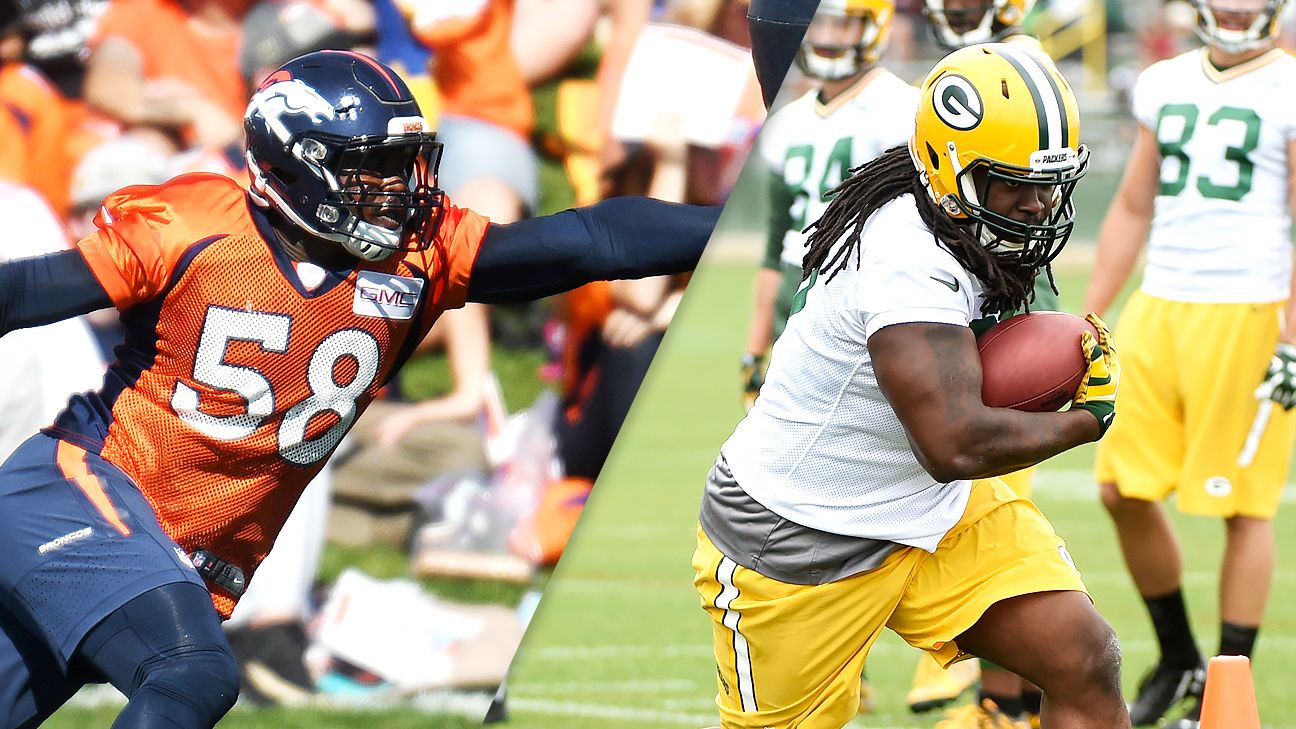 Denver Broncos signing Von Miller, Green Bay Packers' Eddie Lacy losing weight