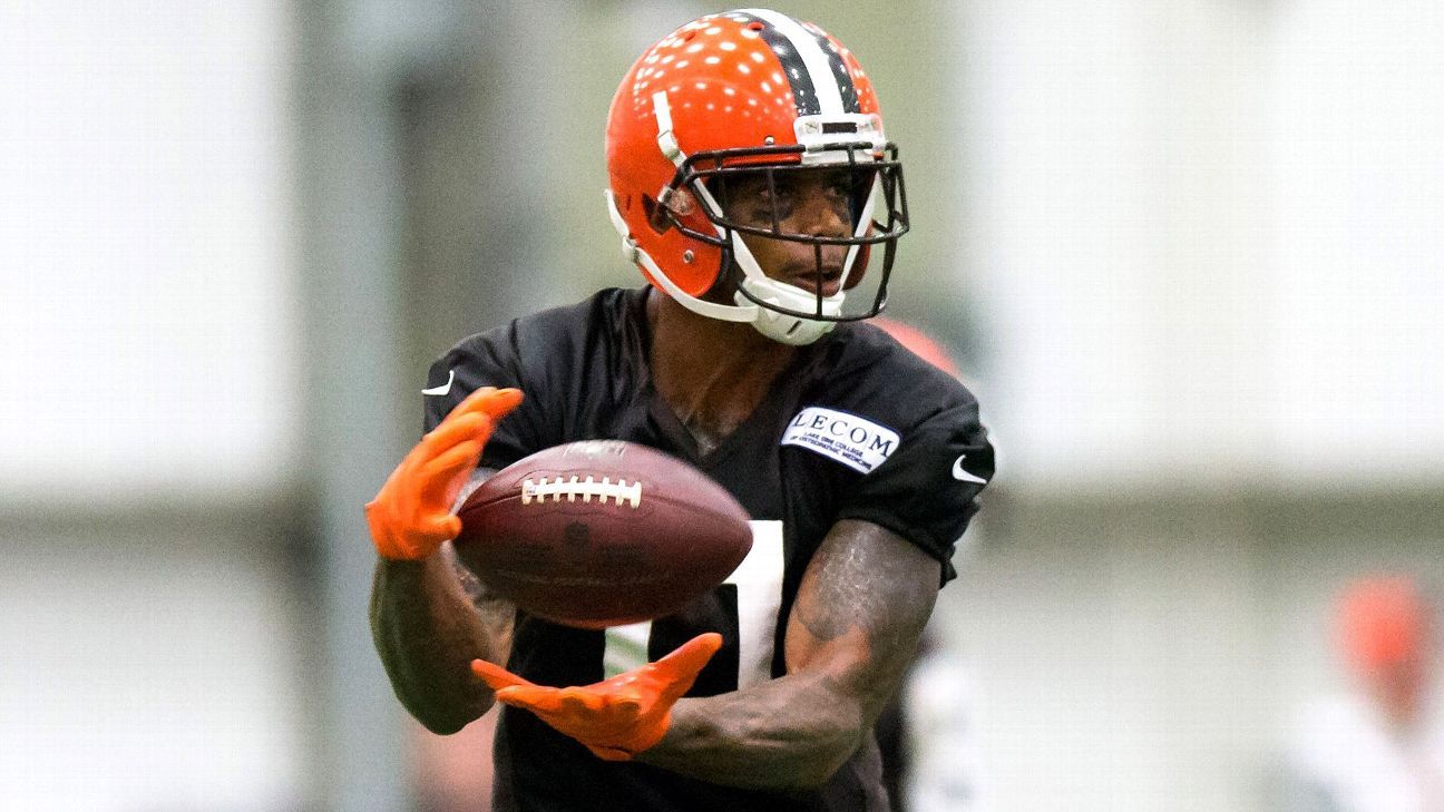 Reports: Browns' Pryor planning to play hurt