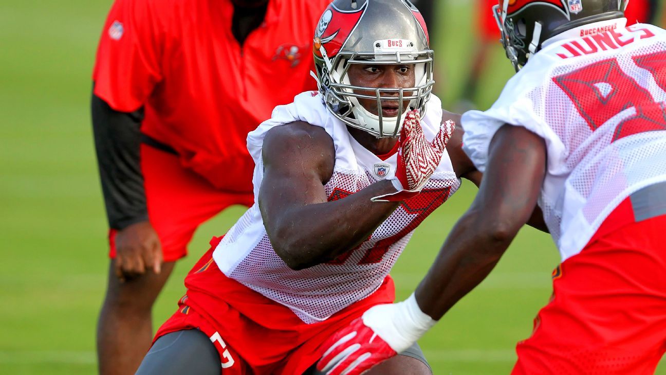 Rookie Noah Spence poised to make impact for Bucs