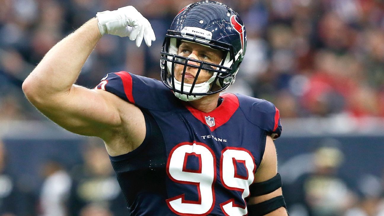 Texans coach Bill O'Brien -- J.J. Watt return in Week 1 'looks decent'