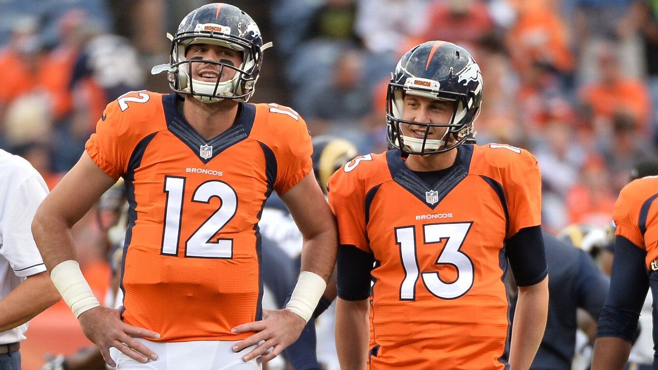 Denver Broncos to play Trevor Siemian, Paxton Lynch on Sunday against Oakland Raiders