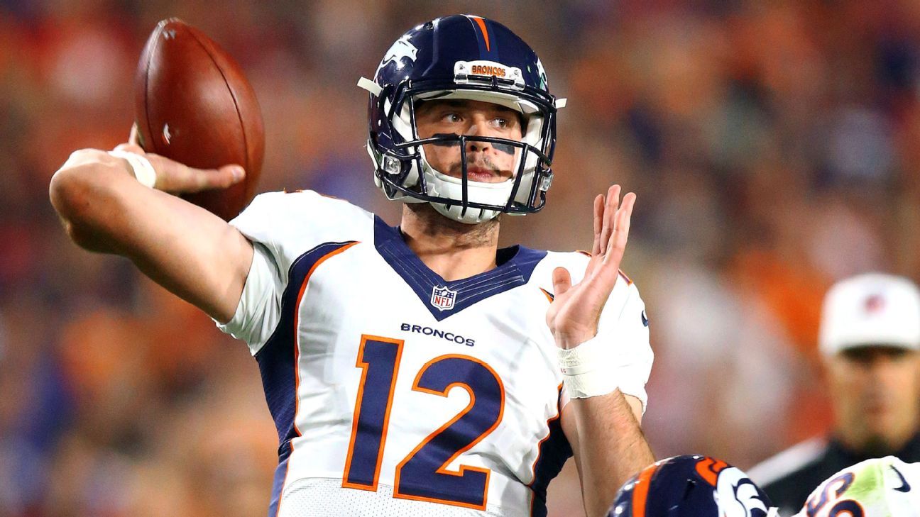 Denver Broncos will take a look at the future against Oakland Raiders