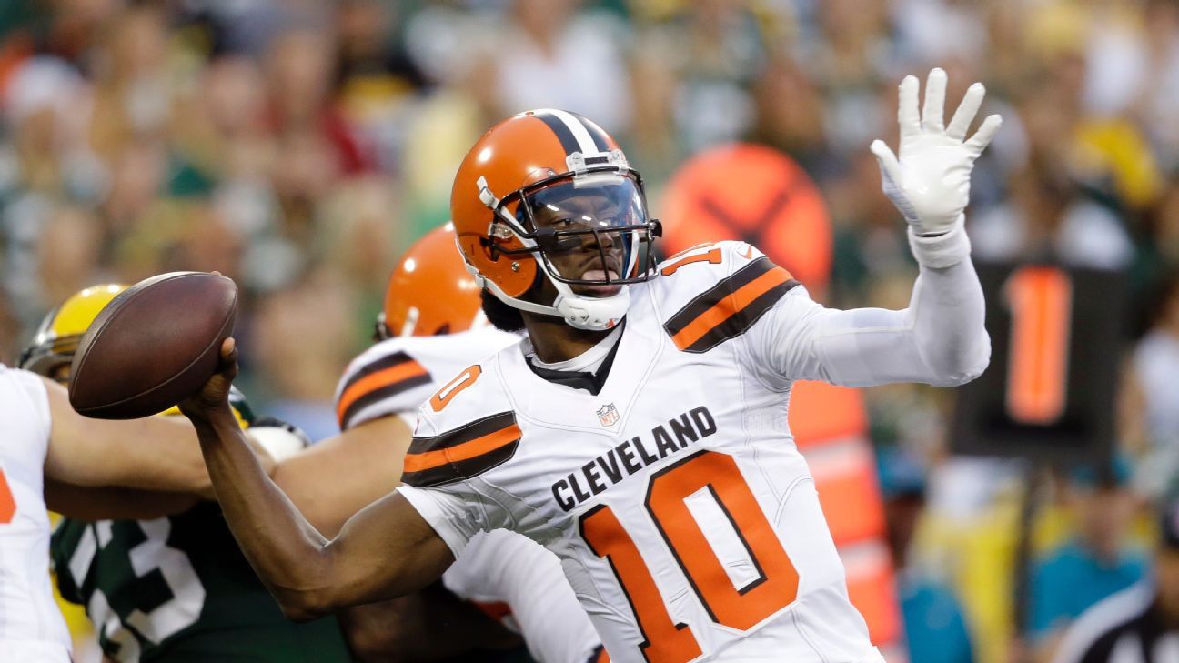 Browns' final month could be Robert Griffin III's final chance with the team