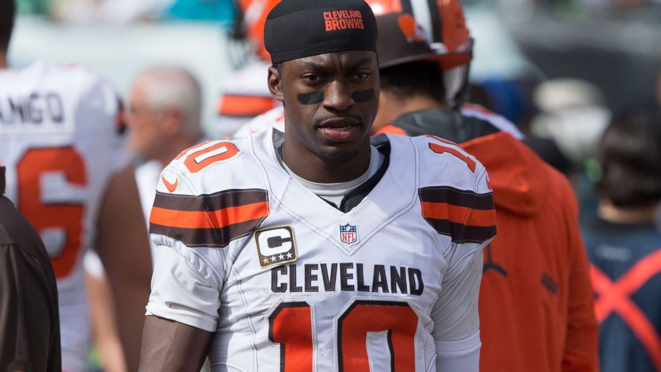 Cleveland Browns QB Robert Griffin III won't need surgery on broken ... - ESPN