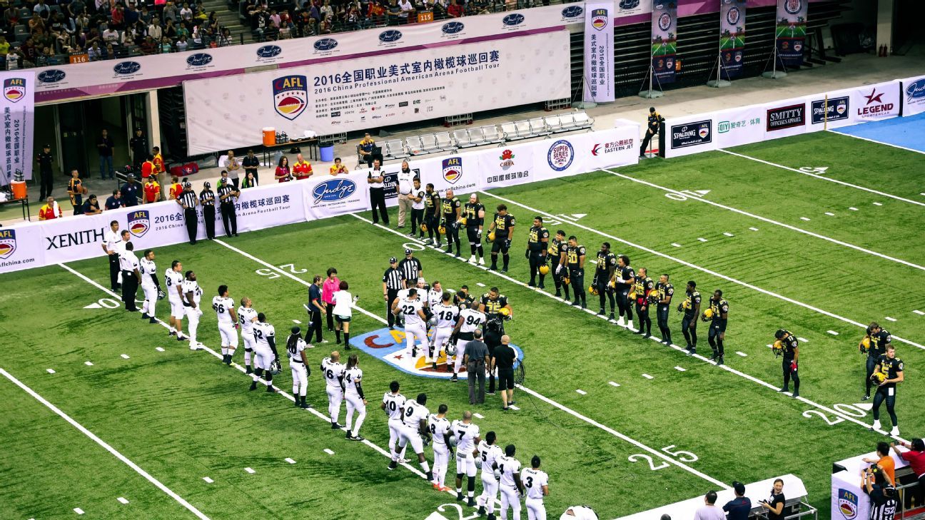 Arena football vets never saw anything like Chinese league