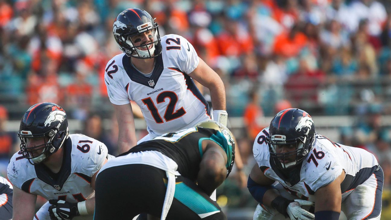 Broncos hope Trevor Siemian will be ready to play against Titans