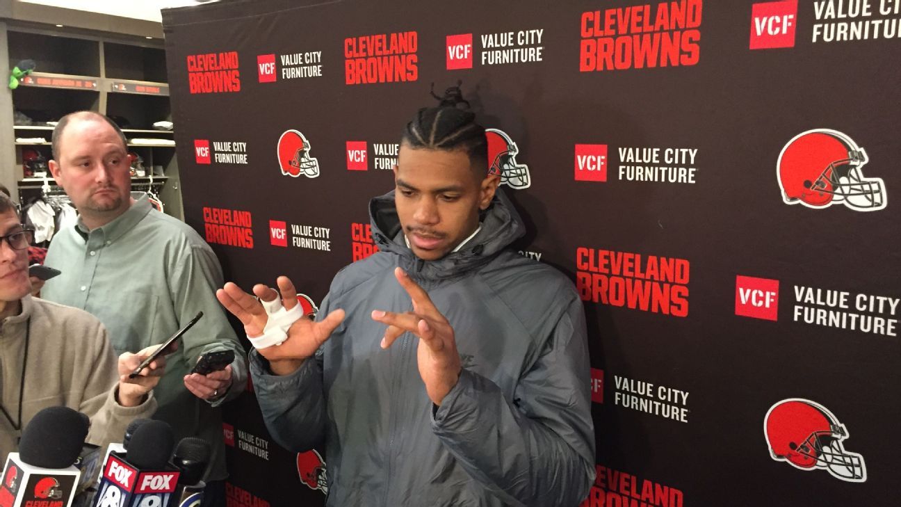 Browns' Pryor to play with painful hand injury