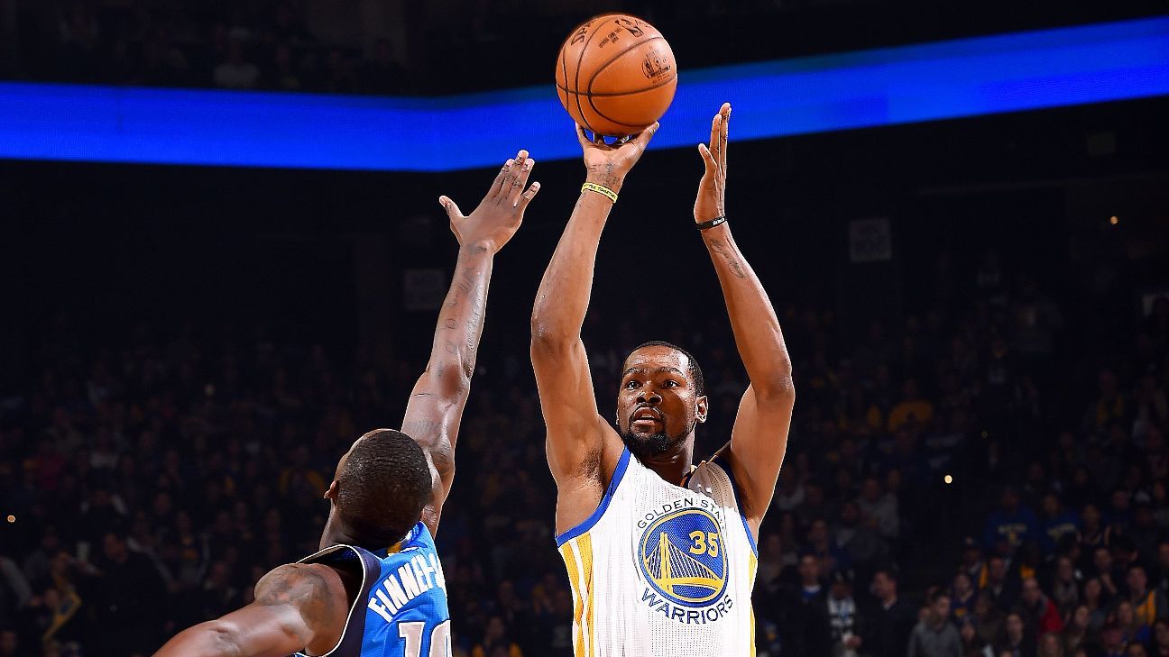 Kevin Durant gets first triple-double with Golden State Warriors
