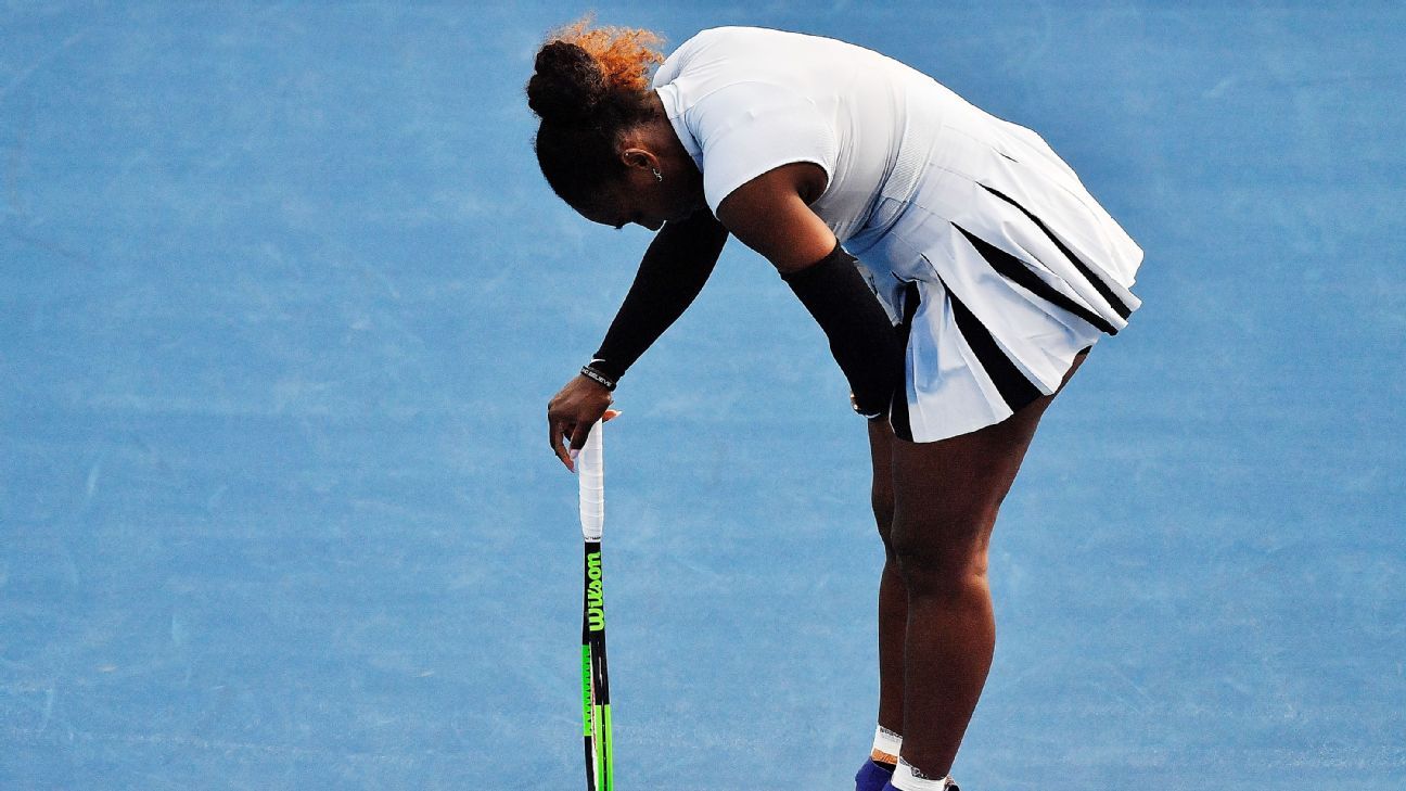 Serena Williams upset over errors in loss - ESPN