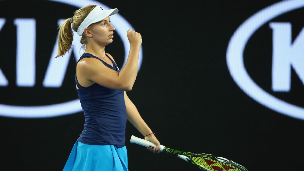 Daria Gavrilova advances to Australian Open second round