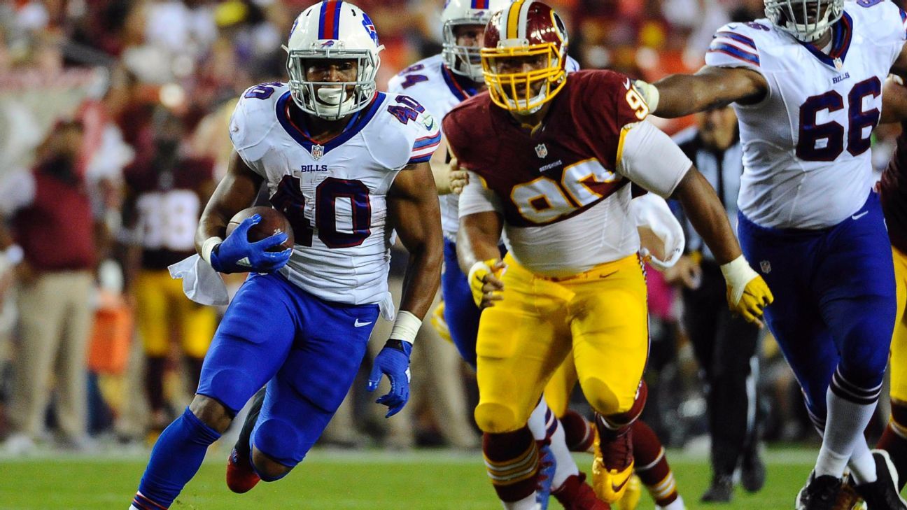 Bills' loss of Mike Gillislee could be Jonathan Williams' gain
