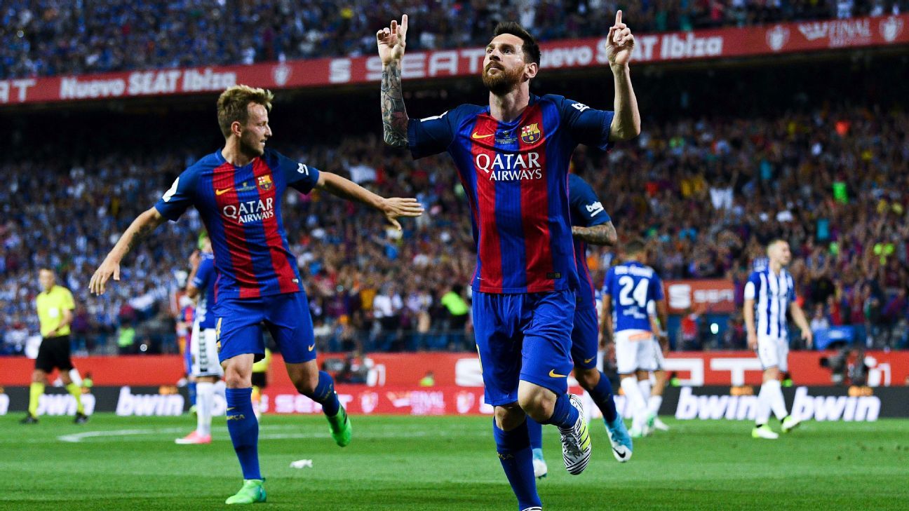 Messi orchestrates Barca Copa del Rey title